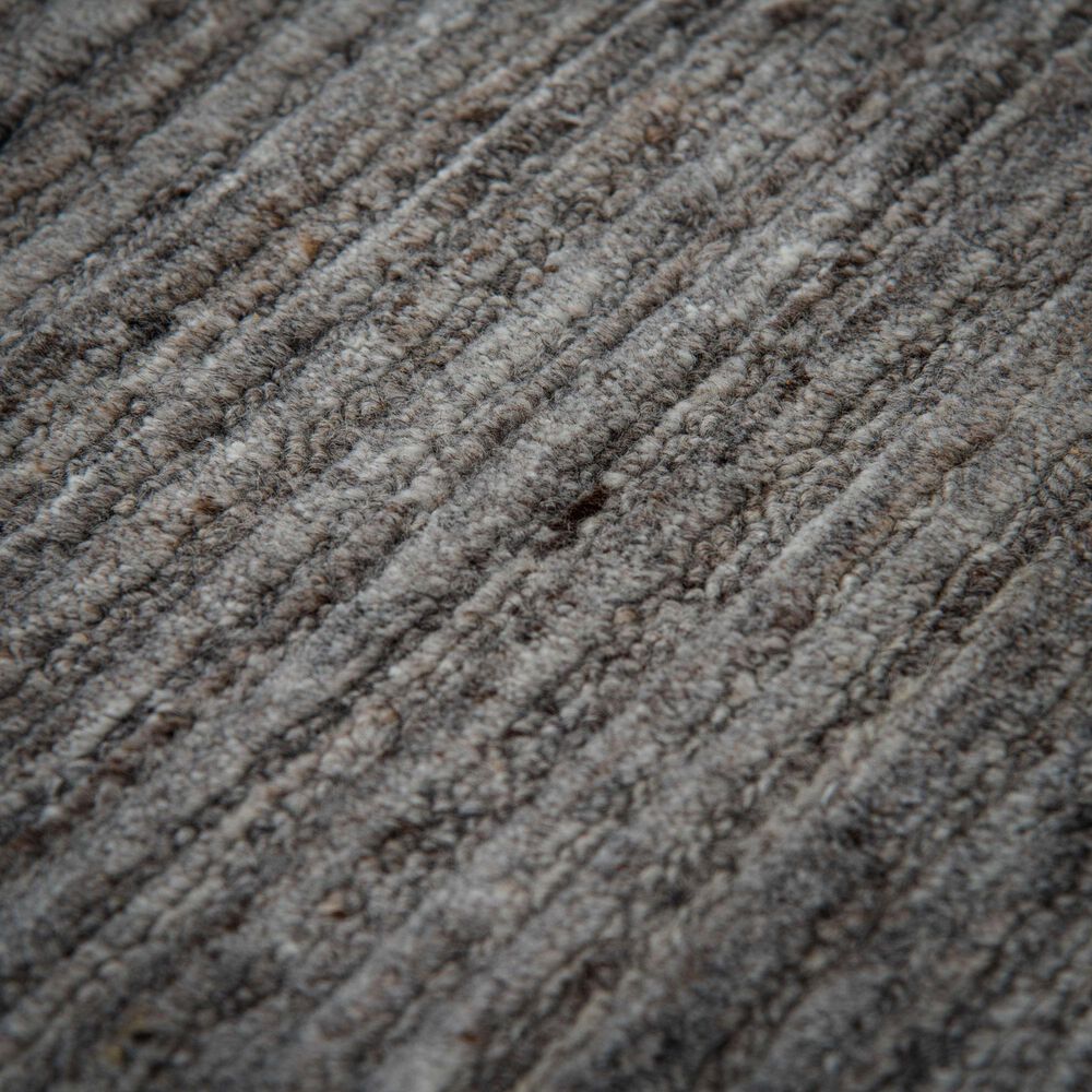 RIZZY Luxe Brown and Gray 4' x 6' Area Rug, , large
