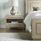 Hooker Furniture Cascade 2-Drawer Nightstand in Taupe and Champagne, , large