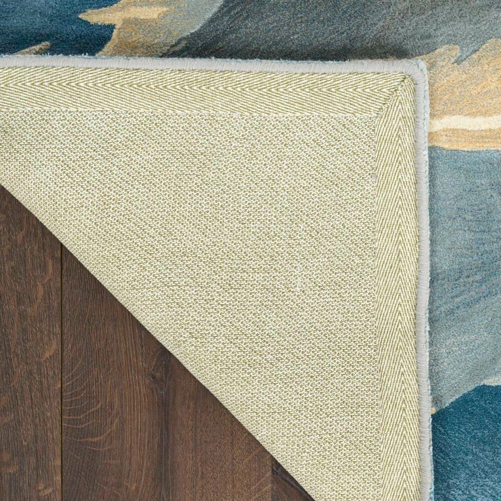 Nourison Prismatic PRS40 Blue and Multicolor 7&#39;9&quot; x 9&#39;9&quot; Area Rug, , large