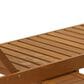 Noviland Patio Lounge Chair Chaise with Side Tray and Wheels in Natural, , large