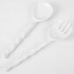 Supreme Melamine 2-Piece Salad Server Set in White, , large