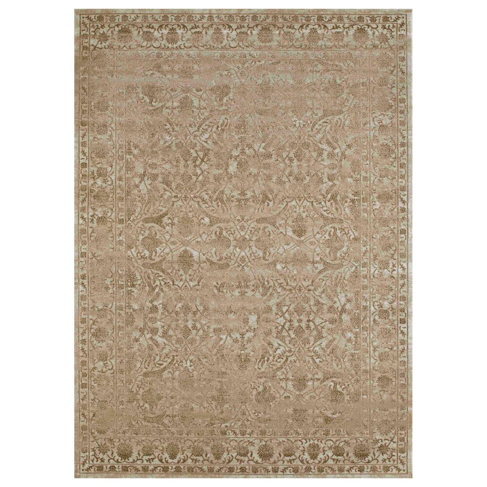 Radici USA Colloseo 3564 7'10" x 10'6" Bone Area Rug, , large