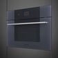 SMEG Linea 30" Single Combi-Microwave Electric Wall Oven in Neptune Grey, , large