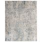 Surya Cardiff CDF-2300 Light Gray, Charcoal, Light Beige, Tan and Dark Blue 10" x 13"11" Area Rug, , large