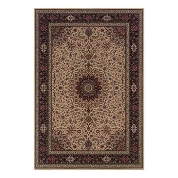 Oriental Weavers Ariana 95I 7"10" x 11" Cream Area Rug, , large