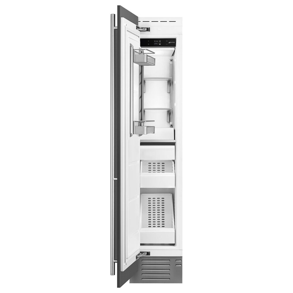 SMEG 8.22 Cu. Ft. Built-in Freezer Column with Ice Maker in Panel Ready, , large