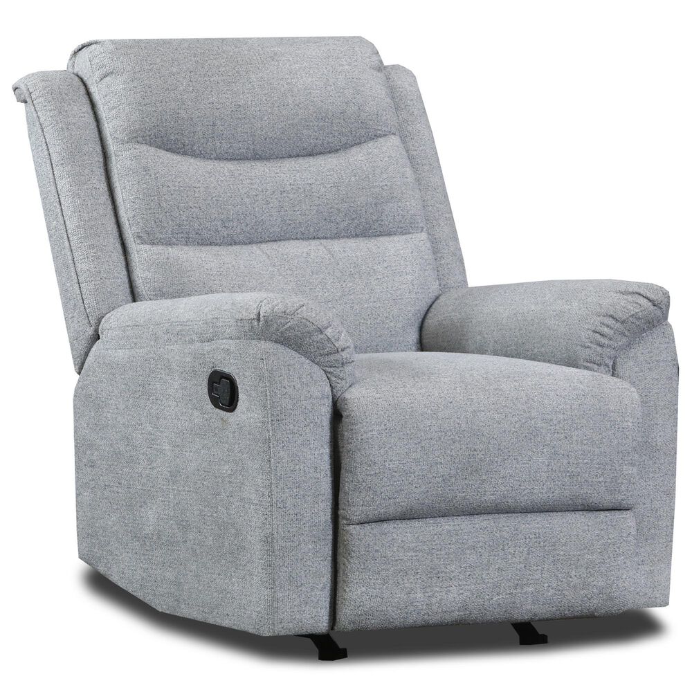 Peak Living Manual Recliner in Big Show Pewter, , large