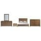 Universal Furniture Griffith Park 5-Piece California King Panel Bedroom Set in Sienna, , large