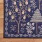 Rifle Paper Co. Menagerie 5" x 7"6" Navy Runner, , large