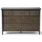 Maxi Cosi 7 Drawer Dresser Only in Reid-Sunbleach Natural, , large