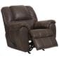 Ashley McGann Manual Rocker Recliner in Walnut, , large