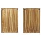 Maple and Jade 17" x 25" Leaf Tropical Home Wall Decor with Frame in Brown, Green and White (Set of 2), , large