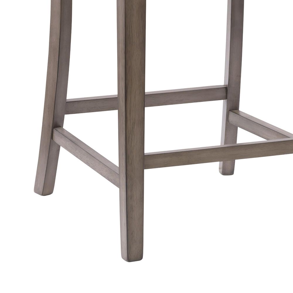 CorLiving New York Counter Height Chair in Washed Grey/Black &#40;Set of 2&#41;, , large