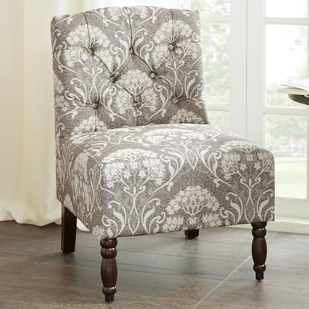 Hampton Park Lola Armless Chair in Taupe, , large