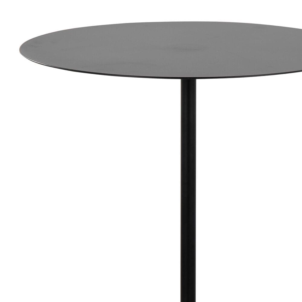 Lumisource Symbol Side Table in Concrete and Black Steel, , large