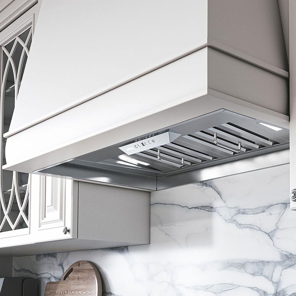 Zephyr Tornado II 30" Range Hood Insert with Blower in Stainless Steel, , large