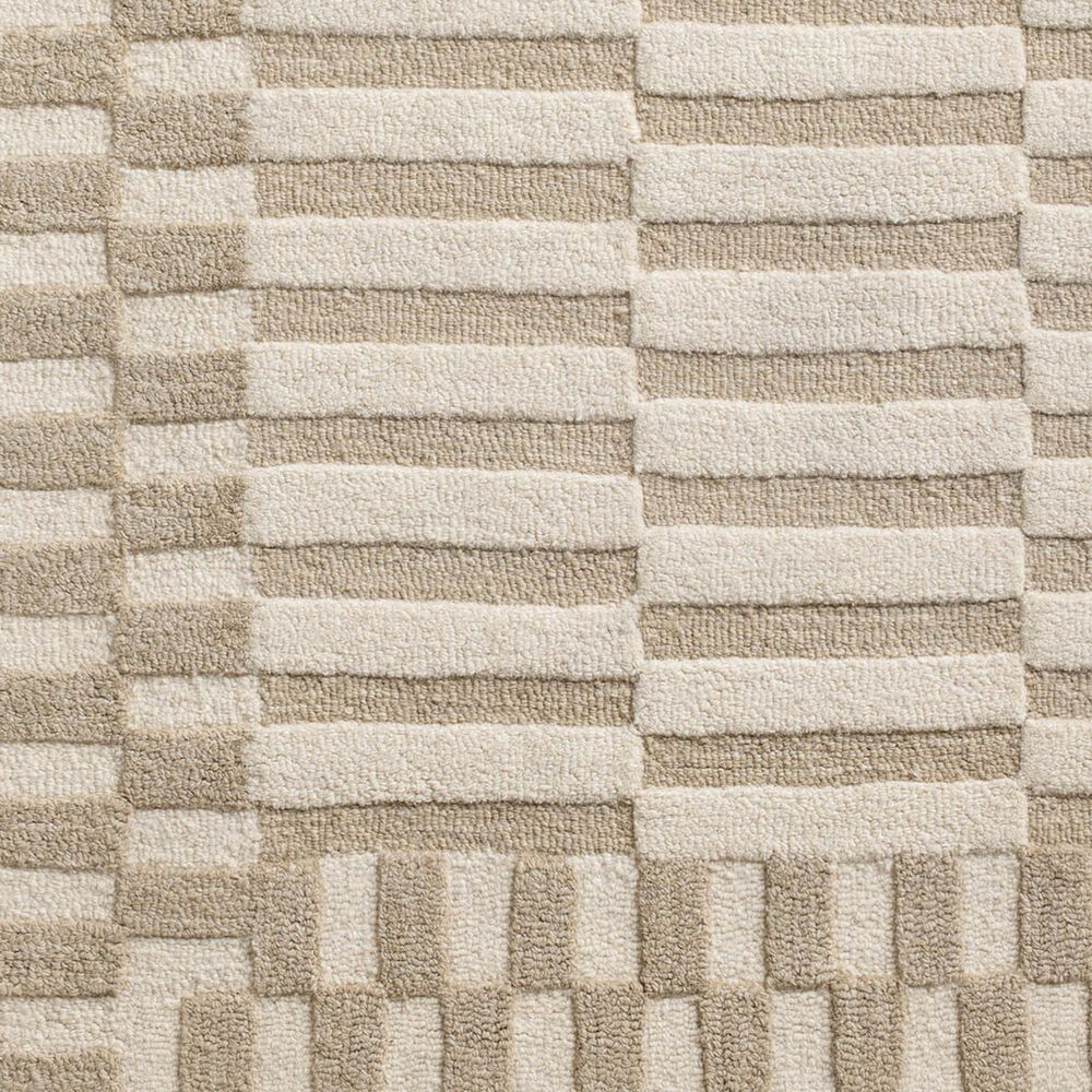 Chris Loves Julia x Loloi Bradley 2&#39;3&quot; x 3&#39;9&quot; Ivory and Beige Area Rug, , large