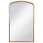 Bassett Mirror Company Brookings Arched Floor Mirror in Antique Gold Leaf, , large