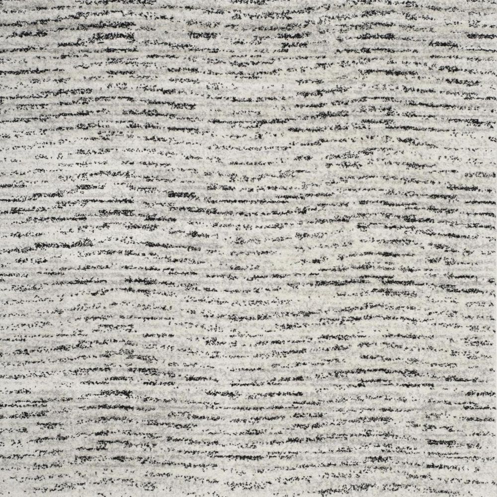 Safavieh Adirondack ADR117B 4&#39; Round Ivory and Silver Area Rug, , large