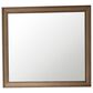 James Martin Bristol 29" Rectangular Mirror in White Washed Walnut, , large