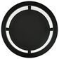 Waltham Urban Icon Round Cocktail Table in Polished Black, , large