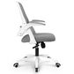 HOMLUX Swivel Ergonomic Office Chair with Flip Up Arms in Gray, , large