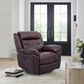 Blue River Marcel Manual Recliner in Dark Brown, , large