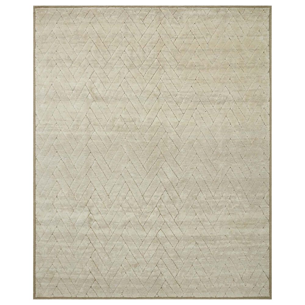 Loloi Bond 2" x 3" Bone and Fog Area Rug, , large
