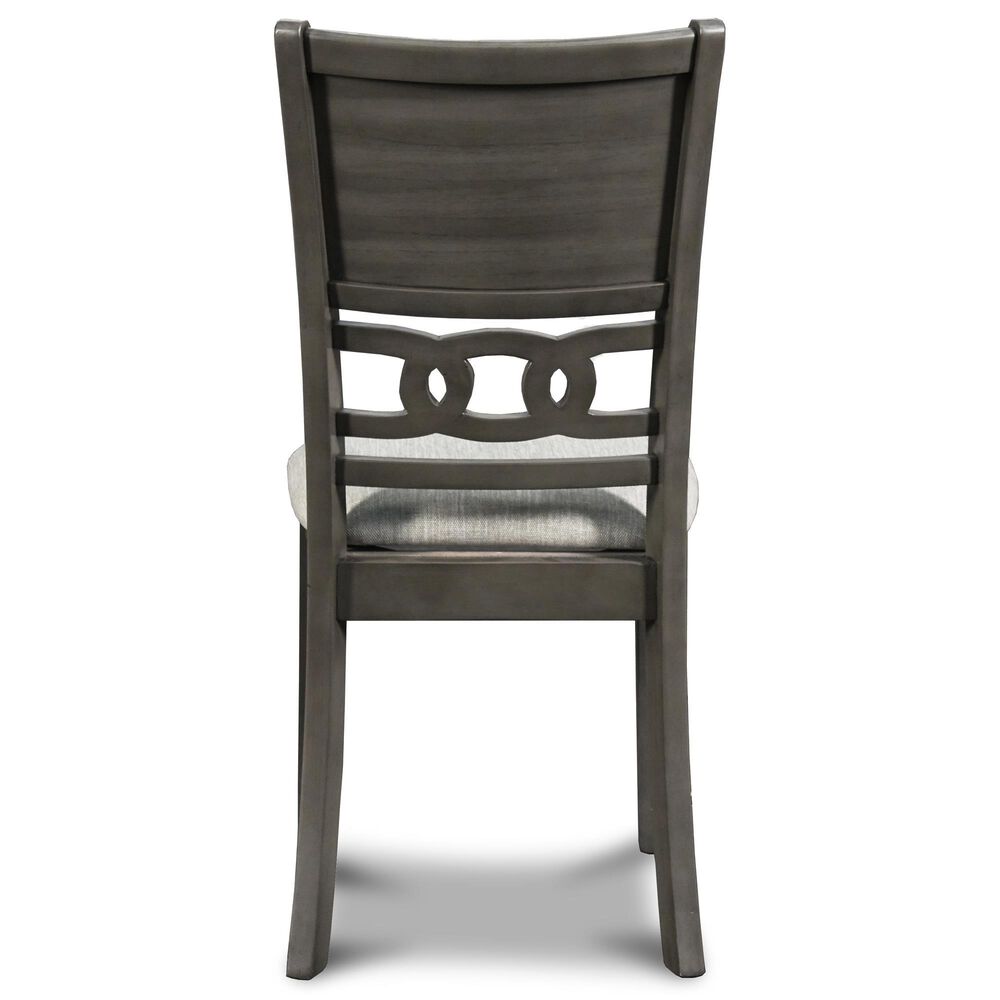 New Heritage Design Gia 3-Piece Round Dining Set in Gray, , large
