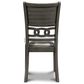 New Heritage Design Gia 3-Piece Round Dining Set in Gray, , large