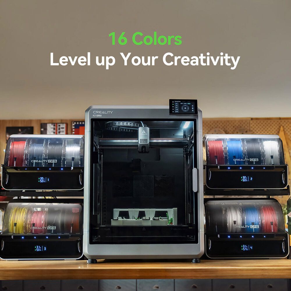 Creality 3D Technology Automated Multicolor Filament System in Gray, , large