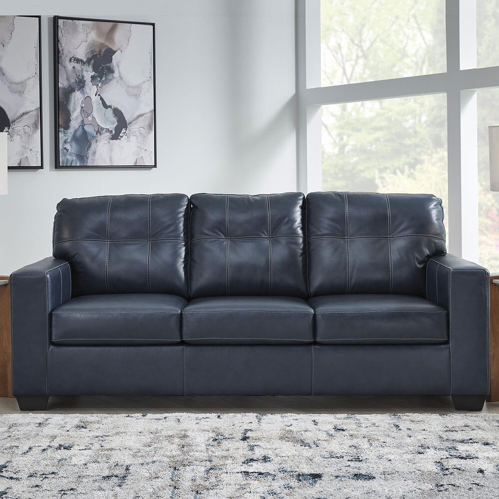 Ashley Santorine Stationary Sofa in Ocean, , large