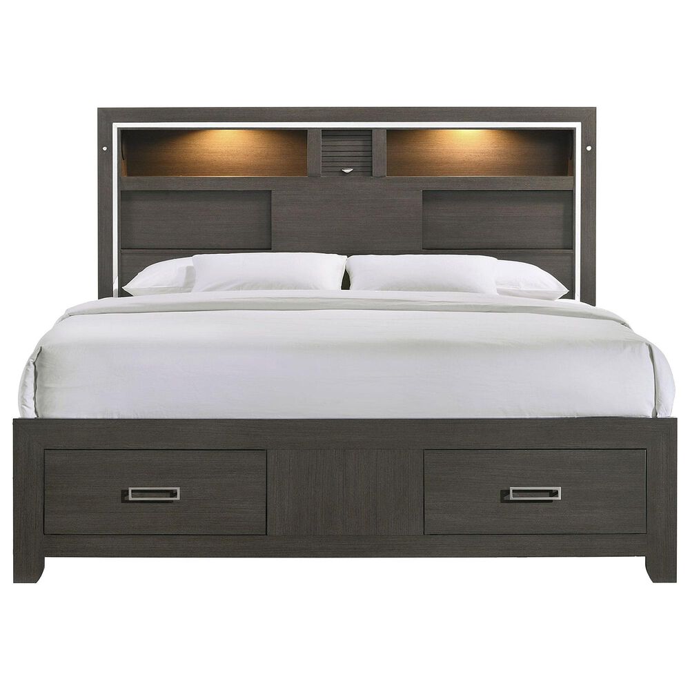 Mayberry Hill Sasha King Music Bed in Grey, , large