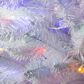 The Gerson Company 7.5" Parkview Pine Artificial Christmas Tree with Multicolored LED Lights in White, , large