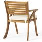 Hearth and Haven Hermosa 5-Piece Outdoor Dining Set in Cream, , large