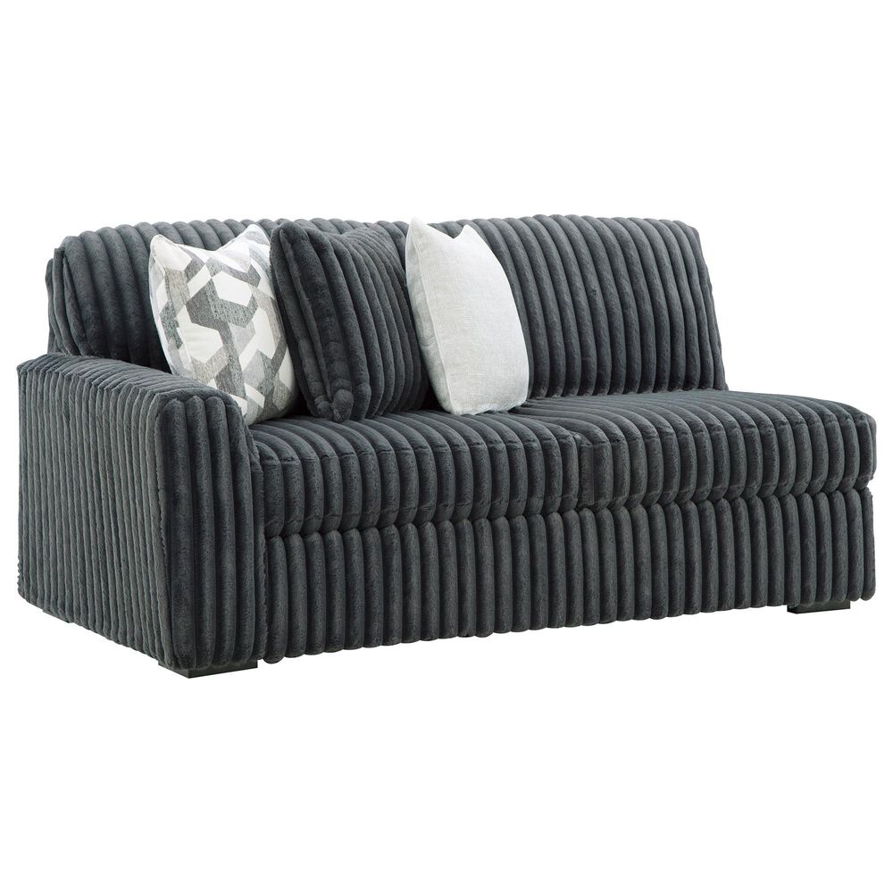 Ashley Midnight-Madness 4-Piece Right Facing Sectional with Chaise in Gunmetal, , large