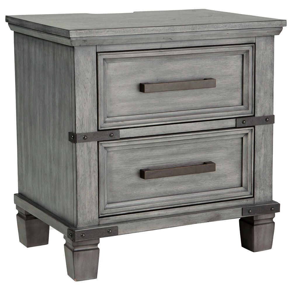 Ashley Russelyn 5-Piece King Storage Bedroom Set in Gray, , large