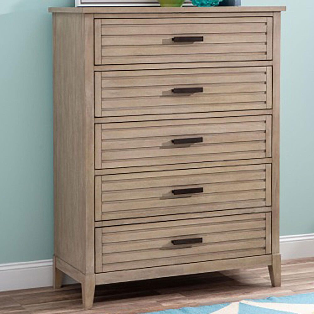 Legacy Classic Edgewater 5-Drawer Chest in Soft Sand, , large