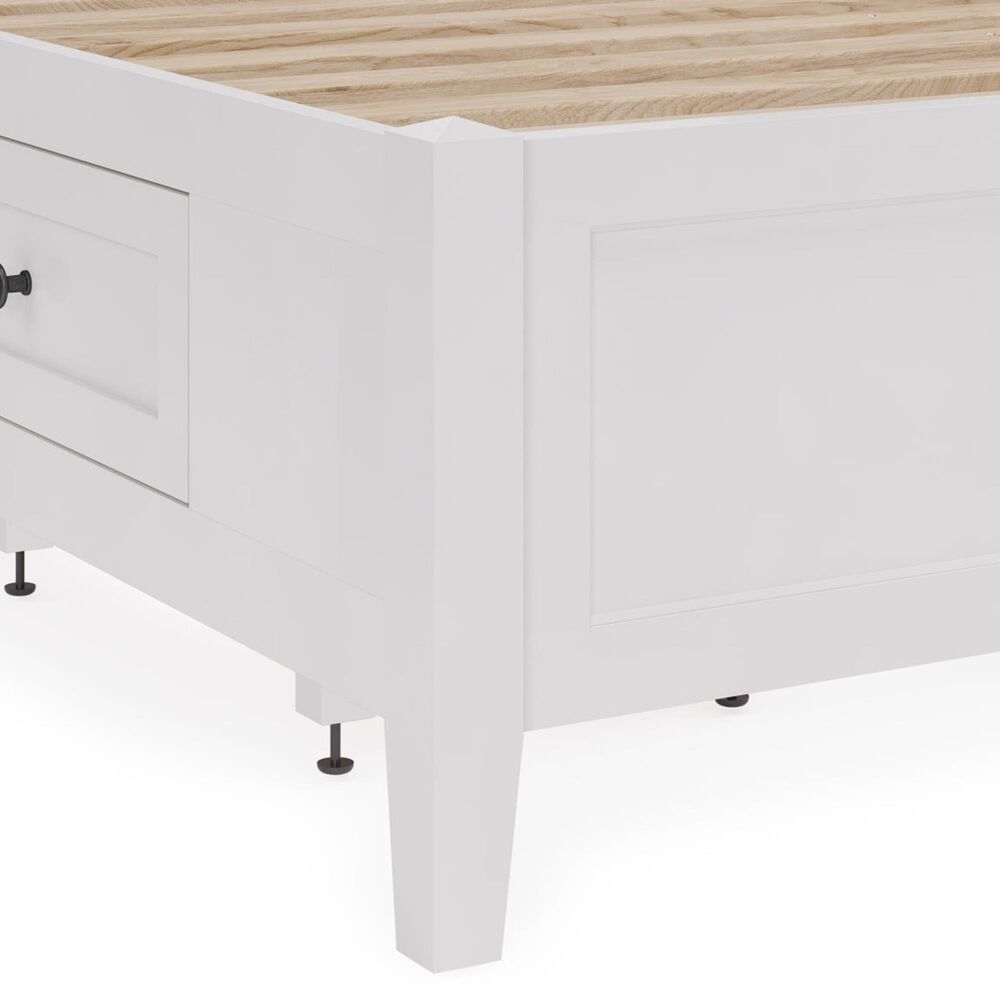 Urban Home Grace 4-Piece King Bedroom Set in Snowfall White, , large