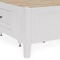 Urban Home Grace 4-Piece King Bedroom Set in Snowfall White, , large