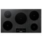 Thor Kitchen 36" Induction Cooktop with 5-Elements in Black, , large