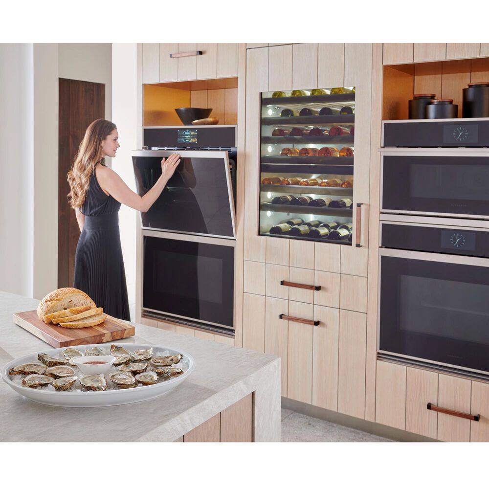 Monogram Minimalist 30&quot; Electric Double Wall Oven in Stainless Steel, , large