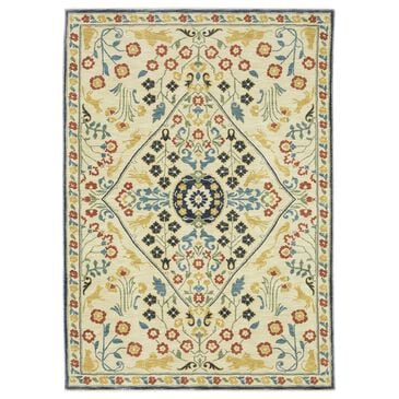 Oriental Weavers Francesca Floral 6"7" x 9"6" Ivory Area Rug, , large