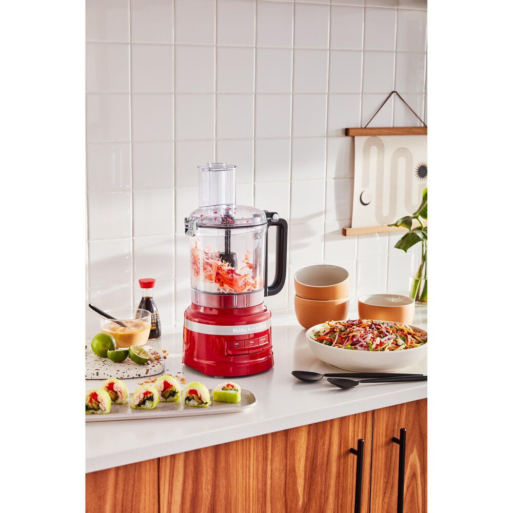 KitchenAid 9 Cup Food Processor in Empire Red, , large