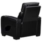 Titanic Furniture All Star Power Recliner with Power Headrest in Black, , large