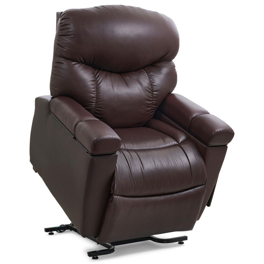 Lounge Maya Medium Power Lift Recliner with Nirvana Heat and Air Massage in Brisa Coffee Bean, , large