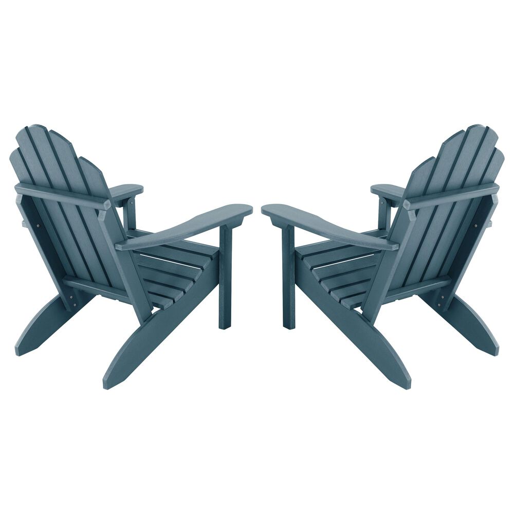 Highwood USA Classic Westport Adirondack Chair in Nantucket Blue &#40;Set of 2&#41;, , large