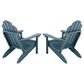 Highwood USA Classic Westport Adirondack Chair in Nantucket Blue (Set of 2), , large