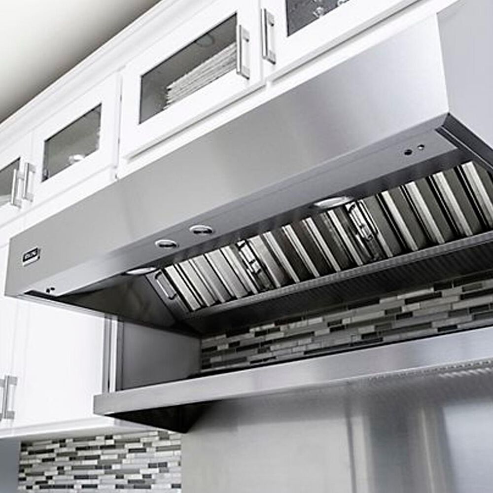 Viking Range 48&quot; Wide 18&quot; High Built-In Custom Ventilator for Wall Hood, , large