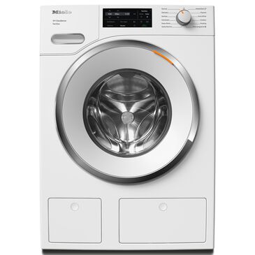 Miele 2.26 Cu. Ft. Smart Front Load Washer with SoftSteam and TwinDos in White, , large